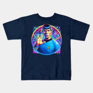 Mr. Spock in the 80's Kids T-Shirt